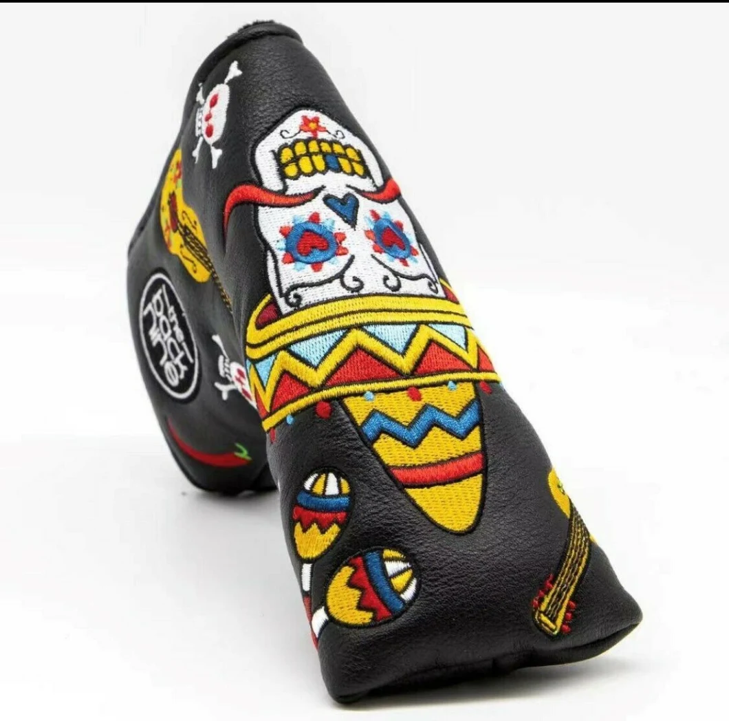 Custom New Design Golf Blade Putter Cover Skeleton Fits for Ping & Taylormade Putters