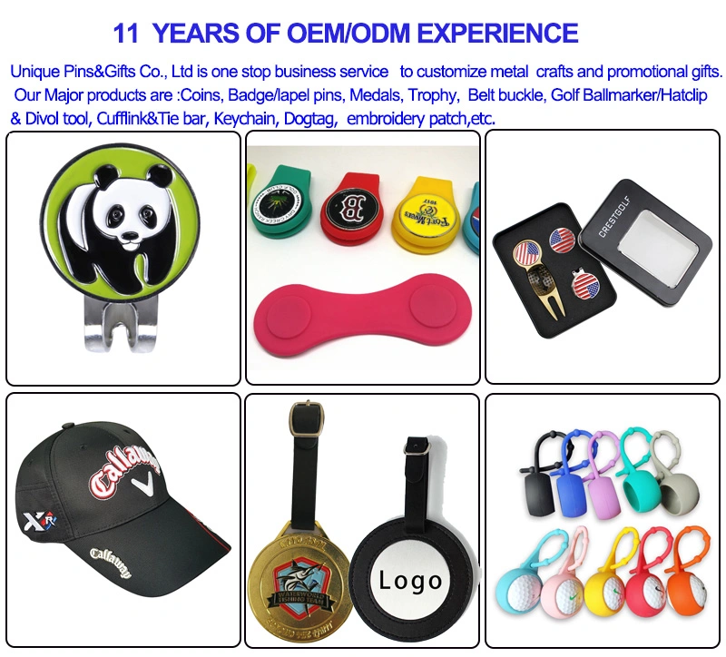 High Quality Golf Accessories Divot Tool+Ball Marker in Gift Sets with Custom Logo Design