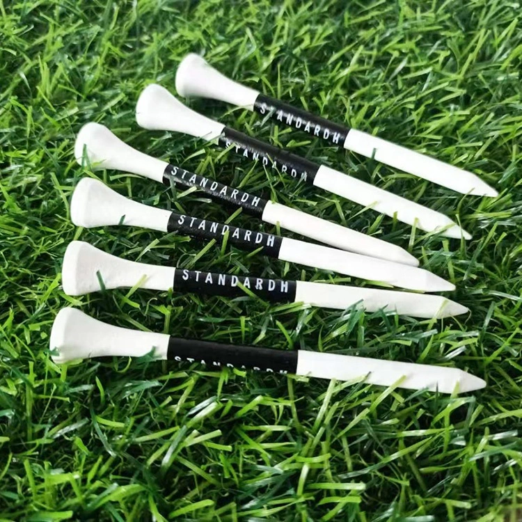 Reusable Biodegradable Ecologic Recyclable Polishing Natural Bamboo Golf Tee