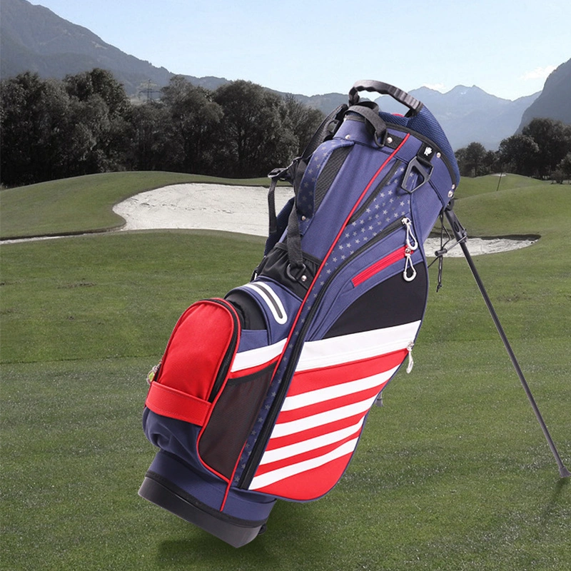 29X20X90cm Golf Club Bag Fashion Fabric Ultra-Light Fiber Frame Multi-Function Storage Ball Bag with Bracket Ball Bag