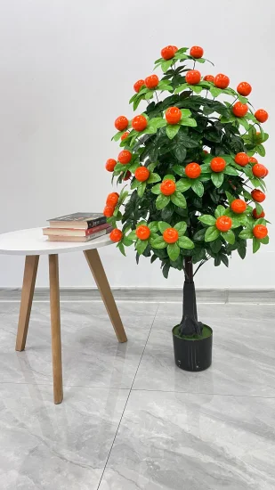 Umweltfreundlicher alter Baumkopf, 57 Früchte, Ping an Jinju, anpassbare künstliche Simulation, dekorative Pflanze