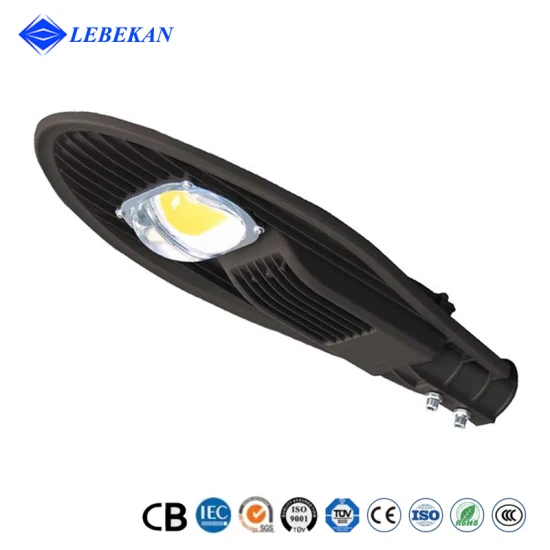 Lebkan Öffentliche Leuchte Beleuchtung AC150 W Refletores Outdoor Cobra Straßenlampe LED Sicherheitsmast Aluminium Dämmerung bis Morgendämmerung Straßenlaterne